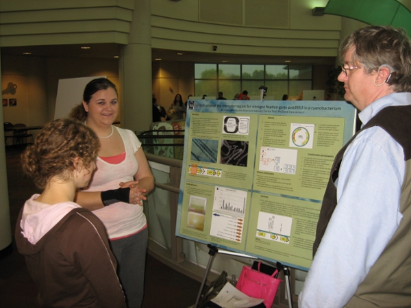 students at symposium